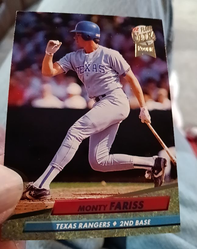 1992 Fleer Ultra #441 Monty Fariss — front