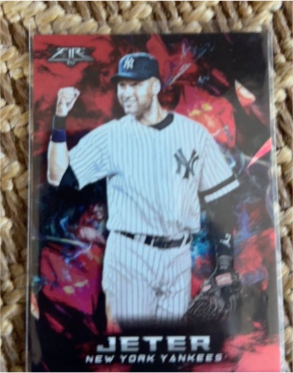 2018 Topps Fire #2 Derek Jeter — front