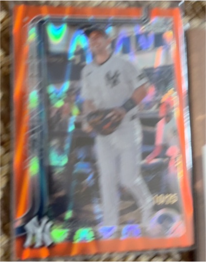 2023 Topps #/95 Unknown New York Yankees Player — front