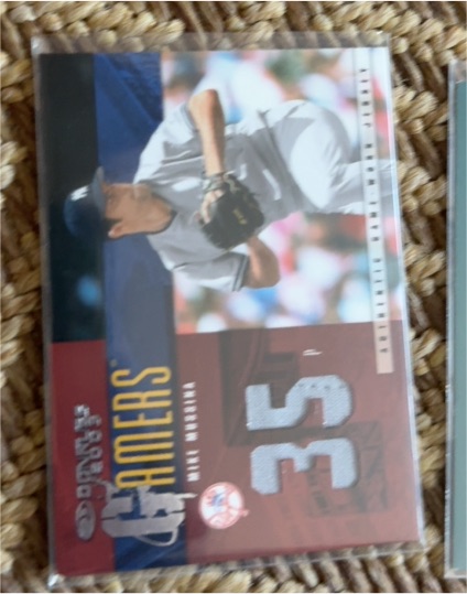 2003 Donruss Gamers #35 Mike Mussina — front