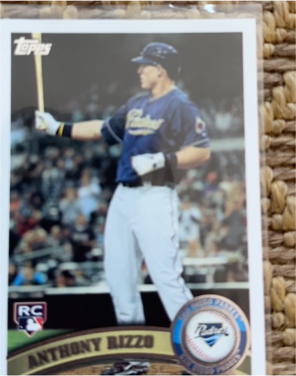 2011 Topps Update #US55 Anthony Rizzo — front
