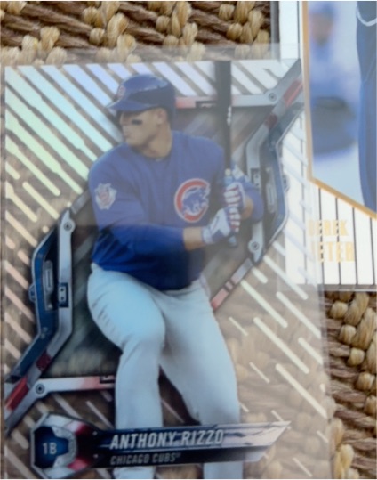 2018 Topps High Tek #HT-AR Anthony Rizzo — front