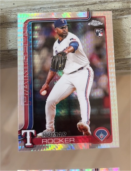 2025 Topps Chrome #73 Kumar Rocker — front