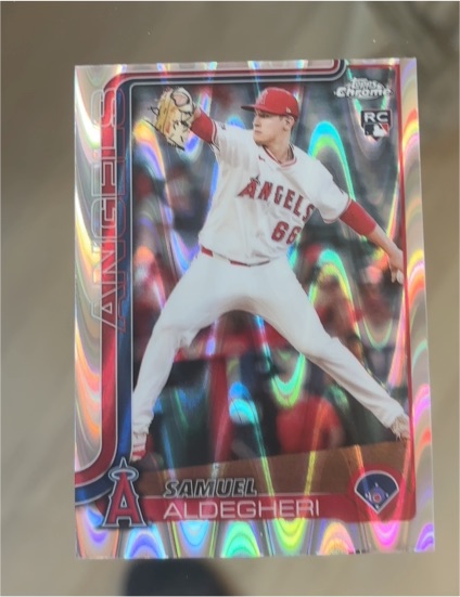 2025 Topps Chrome #59 Samuel Aldegheri — front