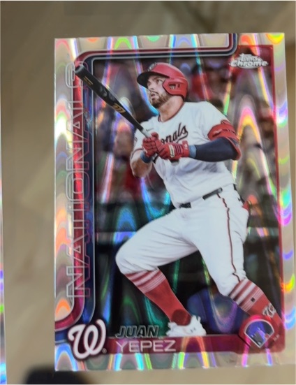 2025 Topps Chrome #16 Juan Yepez — front