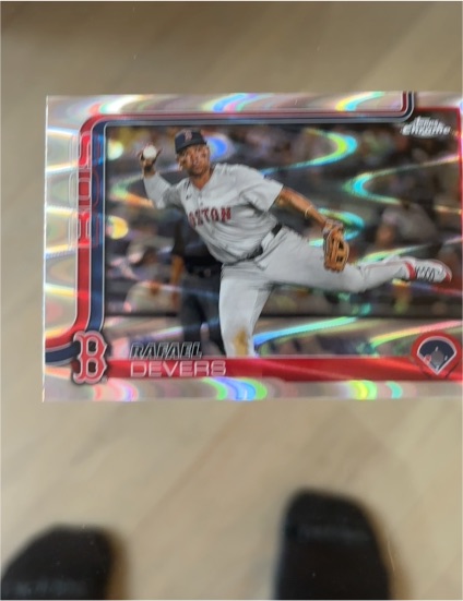 2025 Topps Chrome #127 Rafael Devers — front