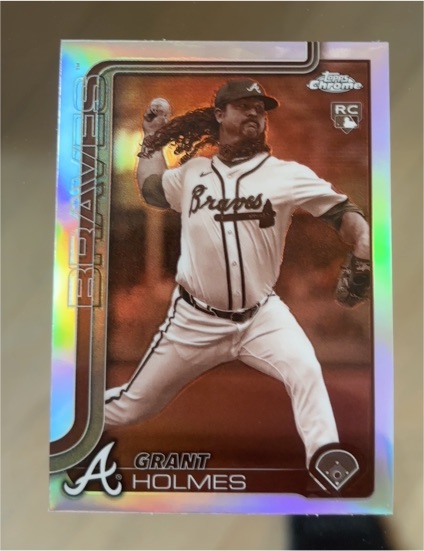 2025 Topps Chrome #169 Grant Holmes — front