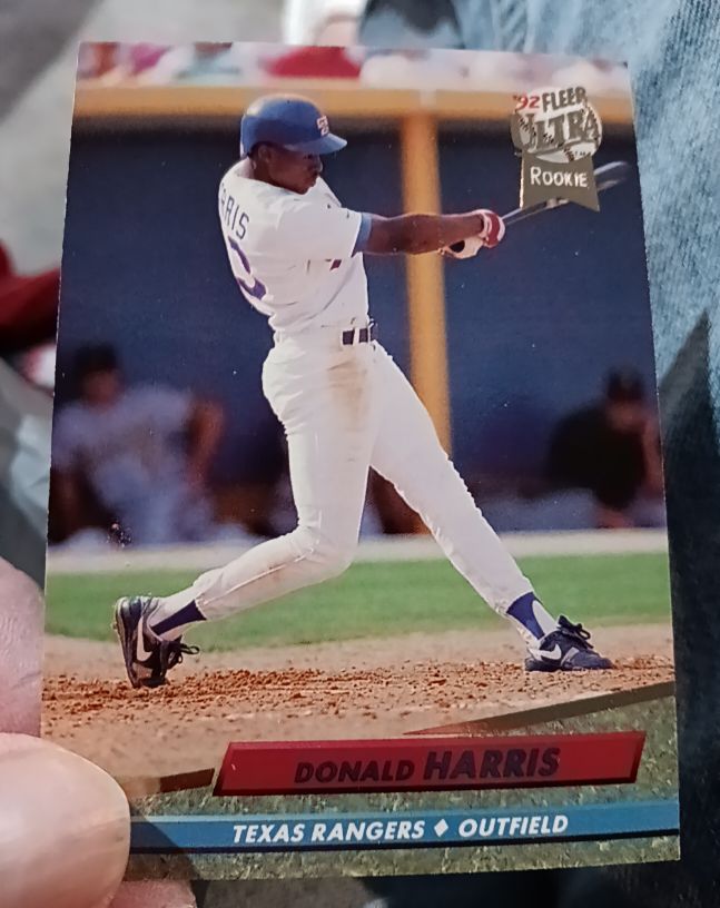 1992 Fleer Ultra #443 Donald Harris — front