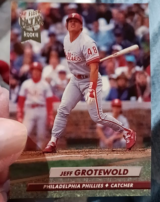 1992 Fleer Ultra #545 Jeff Grotewold — front