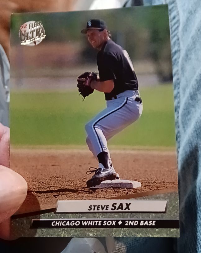 1992 Fleer Ultra #341 Steve Sax — front
