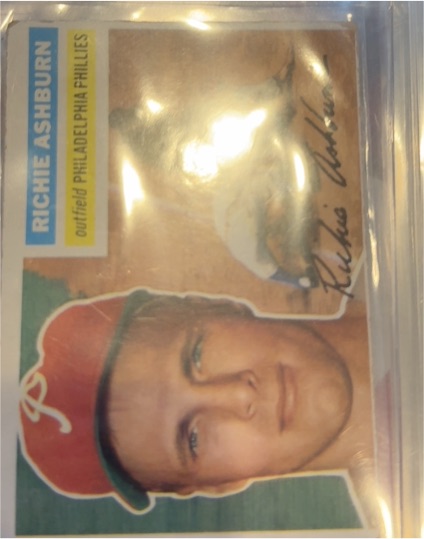 1956 Topps #120 Richie Ashburn — front
