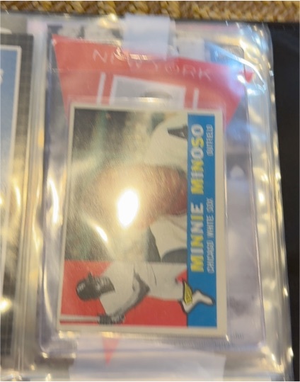 1960 Topps #50 Minnie Miñoso — front