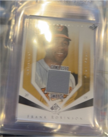 2004 SP Legendary Cuts #20 Frank Robinson — front