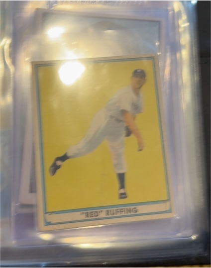 1977 Dover Gum Inc Play Ball Reprint #20 Red Ruffing — front