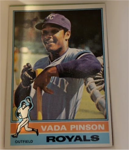 1976 Topps #415 Vada Pinson — front