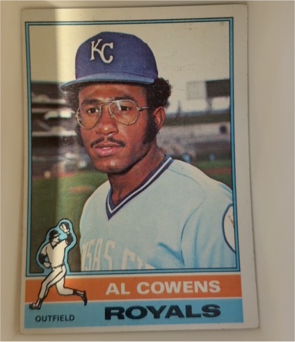 1976 Topps #648 Al Cowens — front