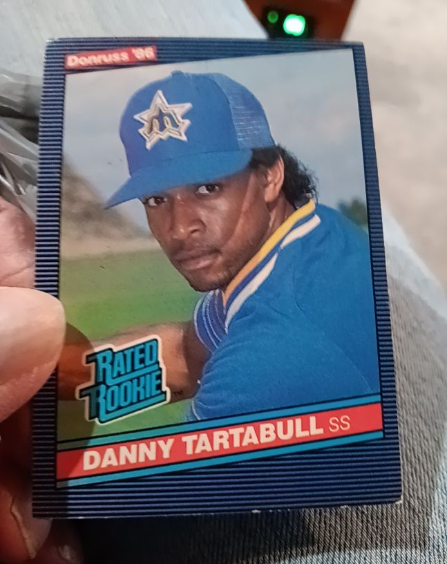 1986 Donruss #38 Danny Tartabull — front