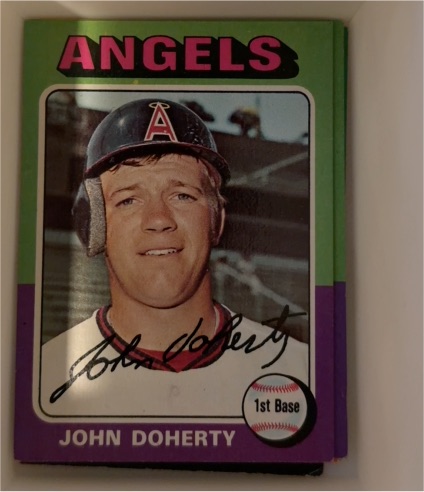 1975 Topps #524 John Doherty — front