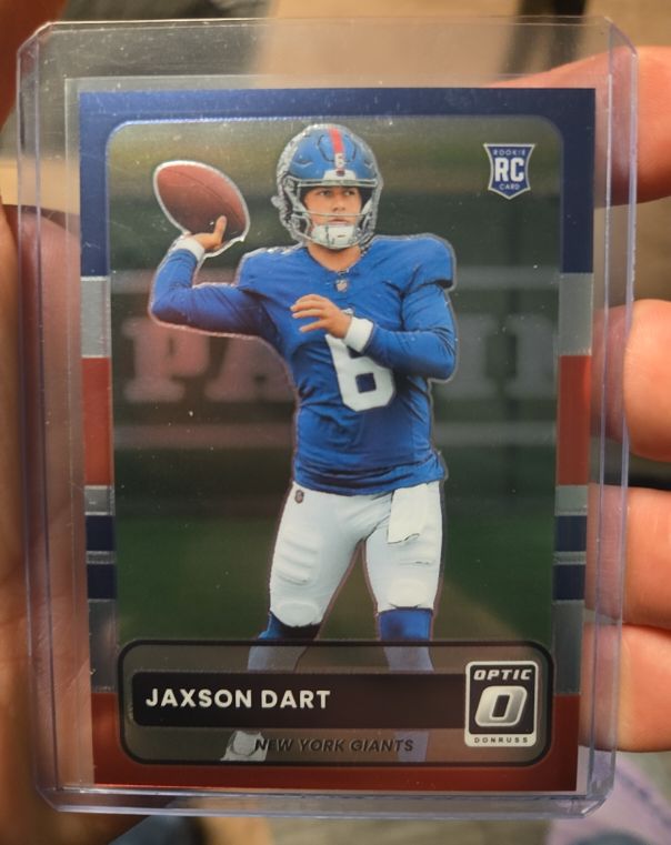 2025 Donruss Optic #2 Jaxson Dart — front