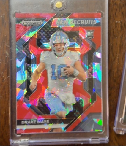 2024 Panini Prizm Draft Picks #NR-DME Drake Maye — front