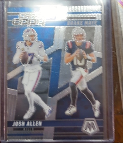2025 Panini Mosaic Carbon Copy #CCO-14 Josh Allen — front