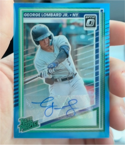 2025 Donruss Optic #108 George Lombard Jr. — front