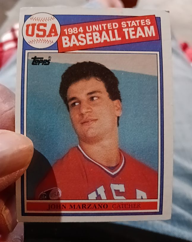 1985 Topps #399 John Marzano — front