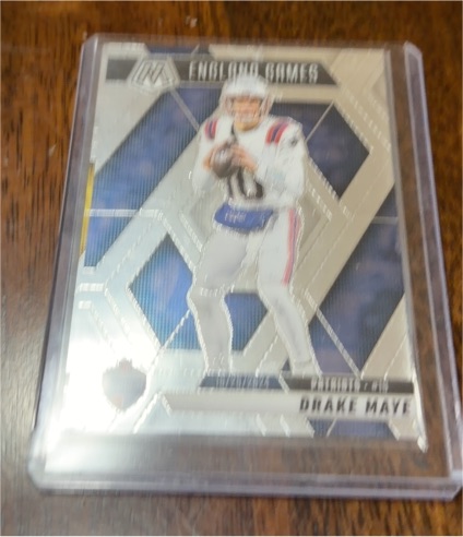2025 Panini Mosaic England Games #258 Drake Maye — front