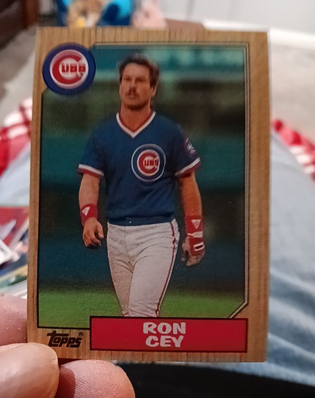 1987 Topps #767 Ron Cey — front