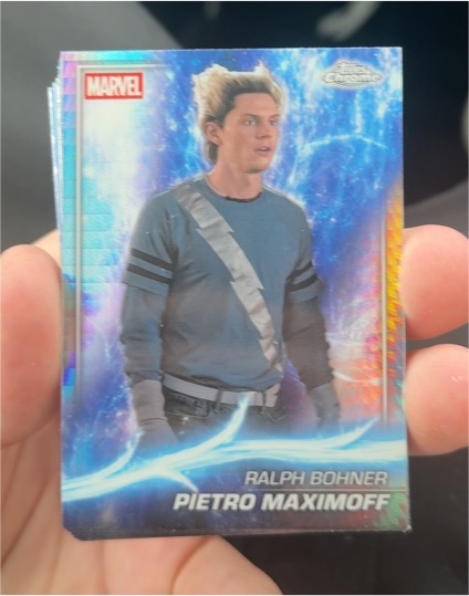 2025 Topps Chrome Marvel Studios #101 Pietro Maximoff — front