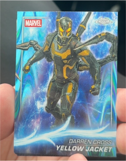 2025 Topps Chrome Marvel Studios #60 Darren Cross Yellow Jacket — front