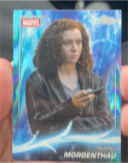 2025 Topps Marvel Studios Chrome #102 Karli Morgenthau — front