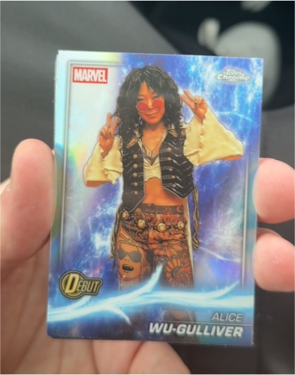 2025 Topps Chrome Marvel Studios #164 Alice Wu-Gulliver Debut — front