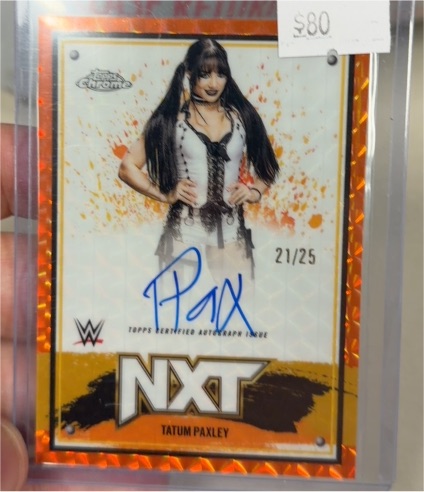 2025 Topps Chrome NXT #TPX Tatum Paxley — front