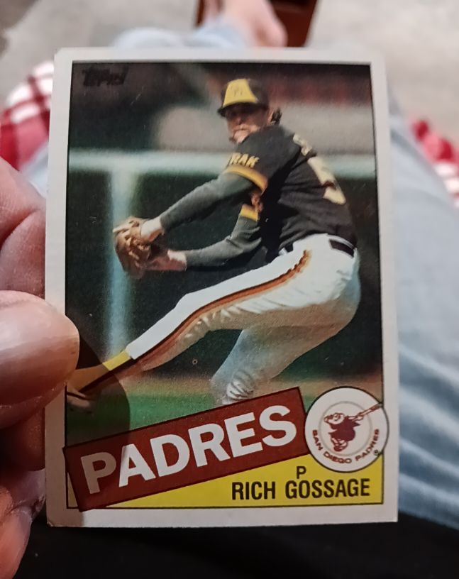 1985 Topps #90 Rich Gossage — front