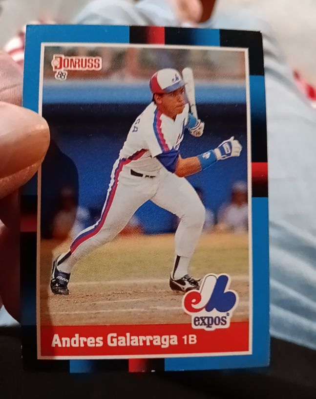 1988 Donruss #282 Andres Galarraga — front