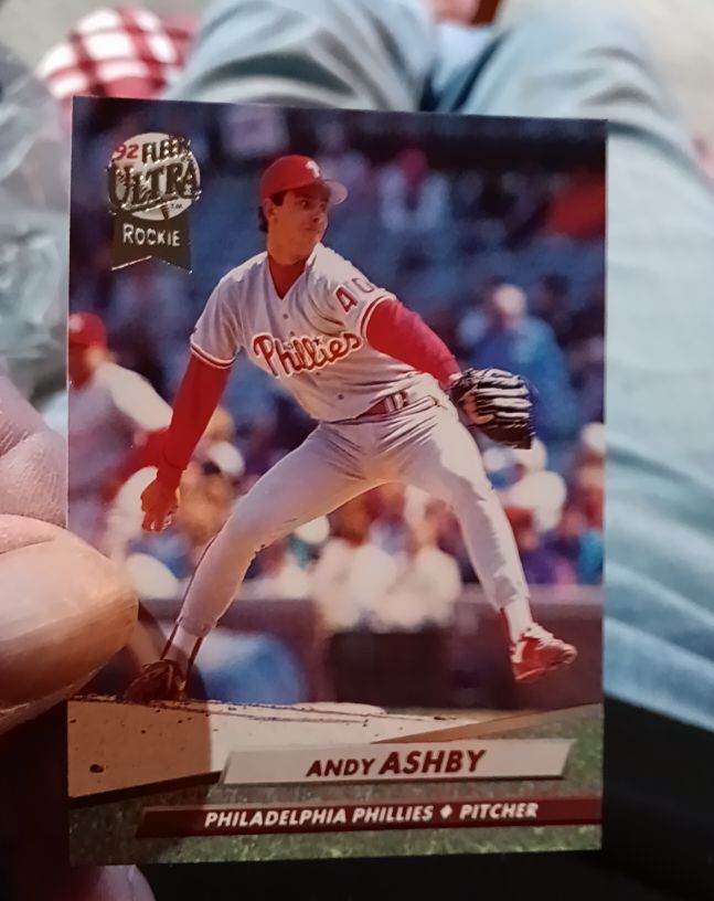 1992 Fleer Ultra #401 Andy Ashby — front
