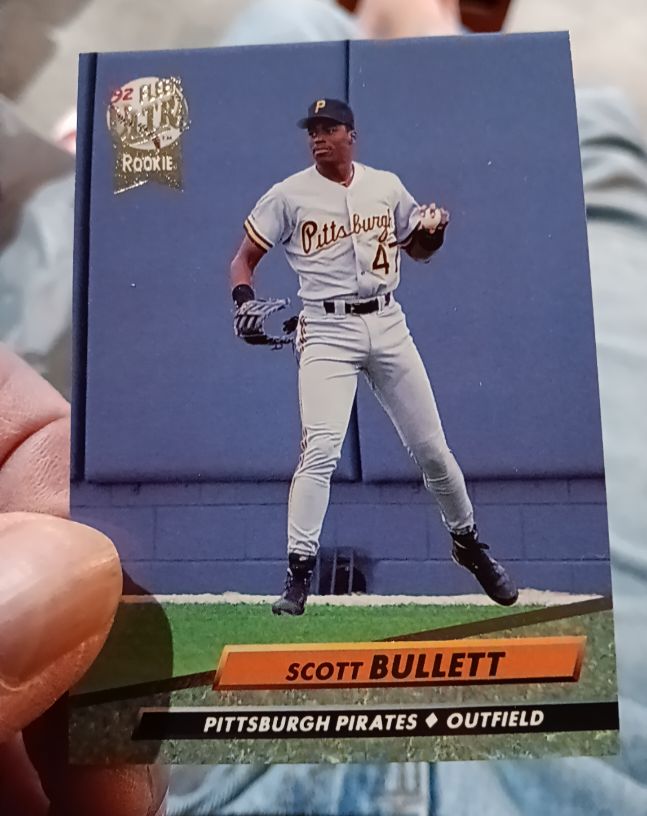 1992 Fleer Ultra #551 Scott Bullett — front
