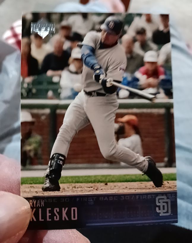 1993 Upper Deck #30 Ryan Klesko — front