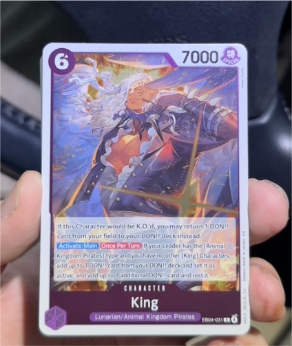 One Piece CCG EB04-031 King — front