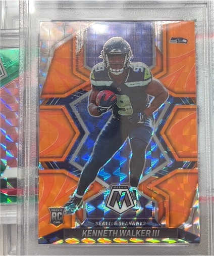 2022 Panini Mosaic #327 Kenneth Walker III — front