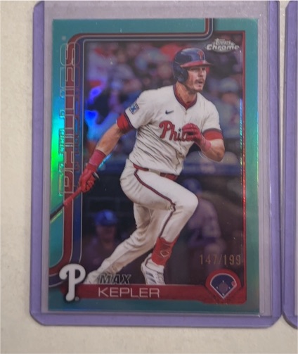 2025 Topps Chrome Update #USC91 Max Kepler — front