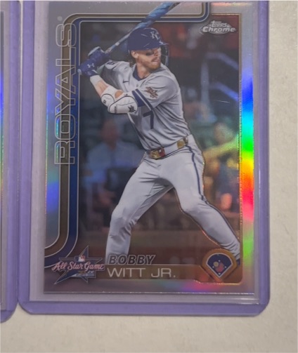 2025 Topps Chrome Update #ASGC-25 Bobby Witt Jr. — front