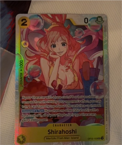 2025 One Piece Legacy of the Master #OP12-102 Shirahoshi — front