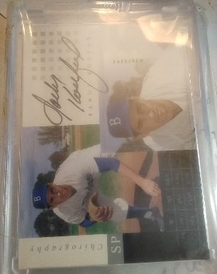 2000 SP Authentic Chirography #SK Sandy Koufax — front
