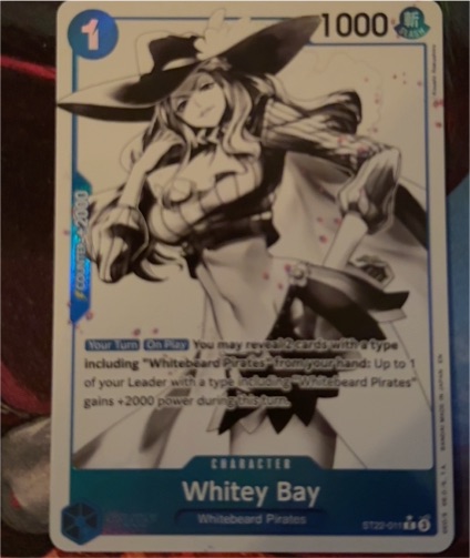 One Piece Card Game ST22-011 Whitey Bay — front