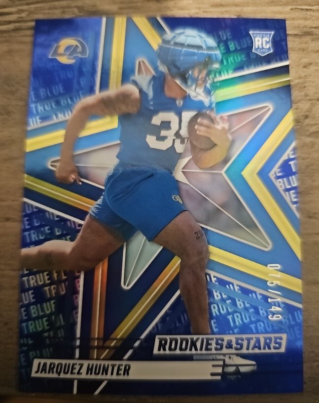 2025 Panini Rookies & Stars #136 Jarquez Hunter — front
