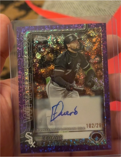 2025 Topps Chrome Update #AC-EQ Edgar Quero — front