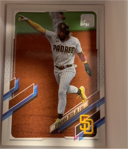 2021 Topps #1 Fernando Tatis Jr — front