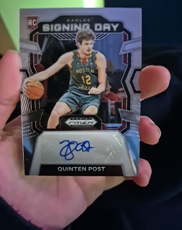 2024 Panini Prizm Draft Picks Signing Day #SD-PST Quinten Post — front